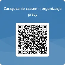 QRCode dla Zarządzanie czasem i organizacja pracy