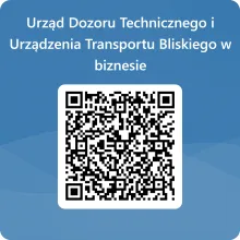 QRCode dla Urząd Dozoru Technicznego i Urządzenia Transportu Bliskiego w biznesie